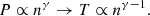$$ \begin{aligned} P \propto n^{\gamma } \rightarrow T \propto n^{\gamma -1}. \end{aligned} $$