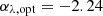 $ \alpha_{\lambda,\rm{opt}}=-2.24 $