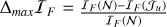 ${\Delta _{max}}{I_F}{{{I_F}\left( N \right) - {I_F}\left( {{J_u}} \right)} \over {{I_F}\left( N \right)}}$