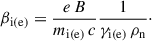 $$ \begin{aligned} \beta _\mathrm{i(e)}&= \frac{e \, B}{m_\mathrm{i(e)} \, c} \frac{1}{\gamma _\mathrm{i(e)} \, \rho _\mathrm{n} } \cdot \end{aligned} $$