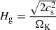 $ H_{\mathrm{g}}=\frac{\sqrt{2c^2_{\mathrm{s}}}}{\Omega_{\mathrm{K}}} $