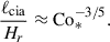 $$ \begin{aligned} \frac{\ell _{\rm cia}}{H_r}&\approx \mathrm{Co} _{*}^{-3/5}. \end{aligned} $$