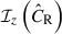 $ \mathcal{I}_{{z}}\left(\hat{C}_{\mathrm{R}}\right) $