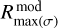 $\[R_{\text {max}(\sigma)}^{\text {mod}}\]$