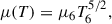 $$ \begin{aligned} \mu (T) = \mu _6 T_6^{5/2}, \end{aligned} $$