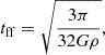 $$ \begin{aligned} t_{\rm ff} = \sqrt{\frac{3\pi }{32 G \rho }}, \end{aligned} $$