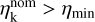 Mathematical equation: $\[\eta_{\mathrm{k}}^{\mathrm{nom}}>\eta_{\min}\]$
