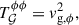 Mathematical equation: $$ \begin{aligned}&T^{\phi \phi }_{{\mathcal{G} }} = v_{\mathrm{g} ,\phi }^{2}, \end{aligned} $$