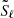 Mathematical equation: $ \tilde{S}_{\ell} $