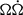 Mathematical equation: $ \Omega\dot\Omega $