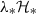 Mathematical equation: $ \lambda_* {\cal H}_* $