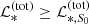 Mathematical equation: $ {\cal L}_{*}^{\mathrm{(tot)}} \ge {\cal L}_{*,S_0}^{\mathrm{(tot)}} $