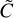 Mathematical equation: $\[\tilde{C}\]$