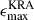 Mathematical equation: $ \epsilon_\mathrm{{max}}^\mathrm{{KRA}} $