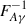Mathematical equation: $ F^{-1}_{A\gamma} $