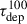 Mathematical equation: $ \tau_{\mathrm{dep}}^{100} $