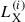 Mathematical equation: $ L^{(i)}_{\mathrm{X}} $