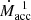 Mathematical equation: $ \dot{M}_{\mathrm{acc}}^{\,\,\,1} $