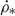 Mathematical equation: $ \dot{\rho}_* $