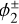 Mathematical equation: $\phi _2^ \pm $