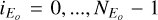 Mathematical equation: ${i_{{E_0}}} = 0, \ldots ,{N_{{E_0}}} - 1$