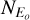 Mathematical equation: ${N_{{E_0}}}$
