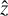 Mathematical equation: ${\hat z}$
