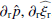 Mathematical equation: $ \partial_{\mathrm{r}} \widehat{\xi_{\mathrm{r}}} $