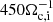 Mathematical equation: $ 450\Omega_{\mathrm{c,i}}^{-1} $
