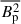 Mathematical equation: $ \overline{B_{\mathrm{p}}^2} $