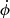 Mathematical equation: $ \dot \phi $