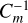 Mathematical equation: $\[C_{m}^{-1}\]$