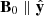 Mathematical equation: $ \mathbf{B}_0\parallel\hat{\mathbf{y}} $