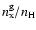 $n^{\rm g}_{\rm x}/n_{\rm H}$