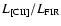 $L_{\rm [CII]}/L_{\rm FIR}$