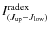 $I_{(J_{\rm up}-J_{\rm low})}^{{\rm radex}}$