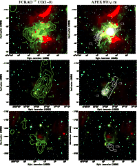 \begin{figure}
\par\mbox{\hspace{2.3cm} {\bfseries\Large FCRAO $^{13}$ CO(1--0)}...
...18.eps} \includegraphics[height=0.27\textheight]{14177fg19.eps} }\end{figure}